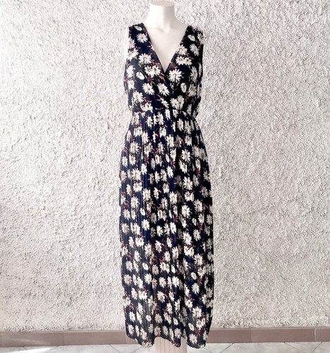 Vestito abito lungo blu - blu, marino