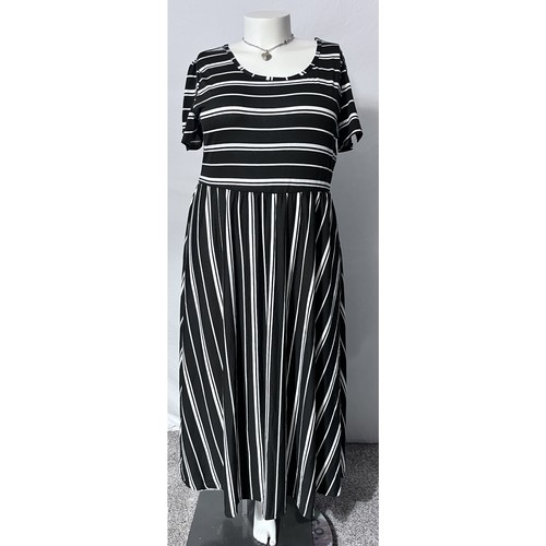 Maxi abito lularoe 3xl nero - abito,