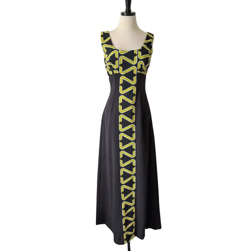 Maxi abito nero - , vintage