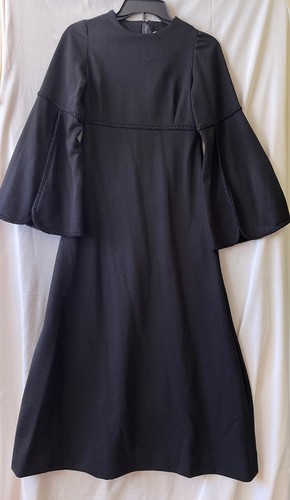 Abito lungo midi vintage anni - abito,