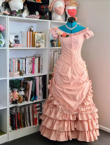 Abito sposa rosa - abito,